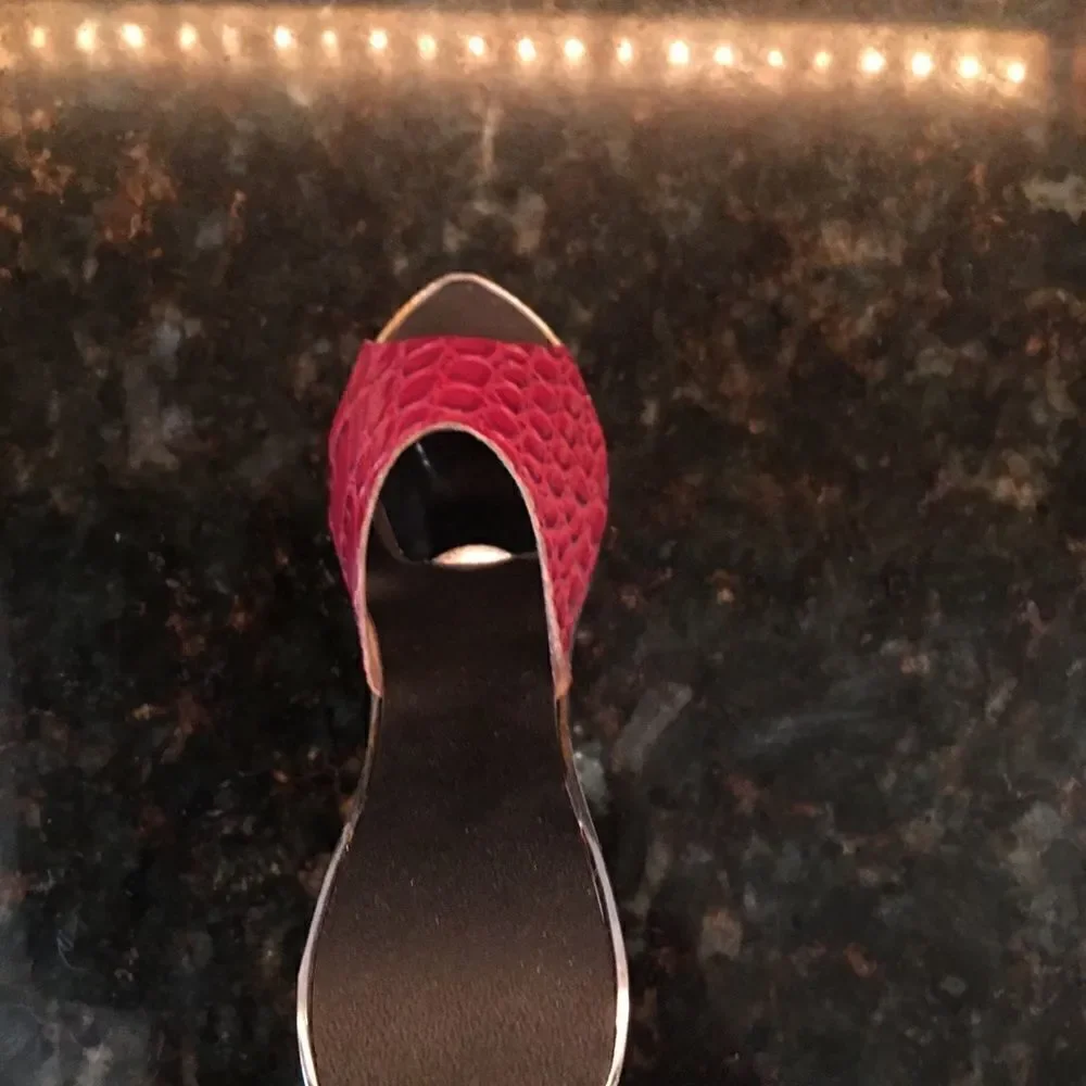 RED SNAKESKIN High Heel Bottle Opener!